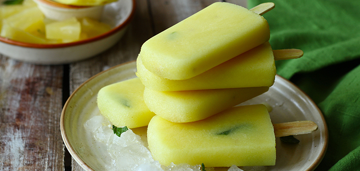 Del Monte VIRGIN PINA COLADA POPSICLES  Recipe